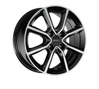 ALUFELGEN DEZENT, TN DARK, 6X15 ET40 4X100 60,1, BLACK POLISHED