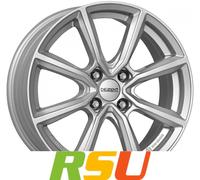 4x 16 Zoll Alufelgen für Dacia Dokker Stepway / Dezent TN (B-DN00348)