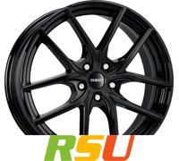 Dezent TO black 7x17" ET47 LK5 112 ML 66.6 Alufelgen 17 Zoll