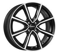Dezent Dezent TN black polished 6.5x16 ET20 - LK4/108 ML65.1 Alufelge schwarz