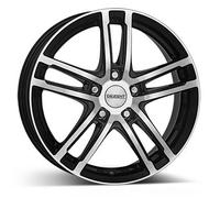 Dezent TZ Black Polished Alufelge 16 Zoll ET32 5x112 ML66,6