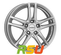 Dezent TZ silver 7x17" ET44.5 LK5 112 ML 66.6 Alufelgen 17 Zoll