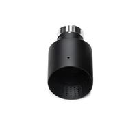 DFJOSF Auto-Endrohre 1 Stück 304 Edelstahl Einzelauspuffspitze Für Golf 7 MK7 Für GTI Für Golf R 60mm 63mm Universal-Auspuffdüse Auspuff Blende(ID63MM OD89MM)
