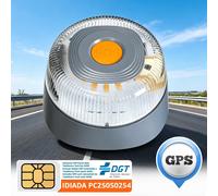 DGT 3.0 Warnleuchte V16 mit SIM für Spanien Auto Motorrad Notlicht Warndreieck
