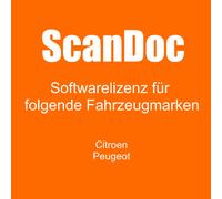 Diagnosesoftware für CITROEN und PEUGEOT