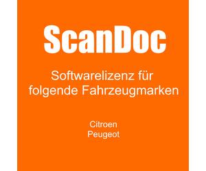 Diagnosesoftware für CITROEN und PEUGEOT