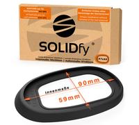 SOLIDfy® - Dichtung Dachantenne mit GPS für OPEL Astra G/H, Signum, Vectra C, Zafira A/B | GRÖßE 97x66mm (Innenmaß: 90x59mm) | Einbau ohne die Autoantenne auszubauen