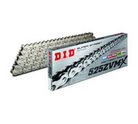 DID Antriebskette ZVM-X 520 525 530 Silber-stahlfarben mit Nietschloss