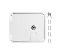 Die Klappe Für Das Stromkabel Des Wohnmobils,Die Rostbeständige Abdeckung Für Das Abteil - Zugangstür Und Kabelklappe Für Wohnmobile - Zur Kabelinspektion An Innenanschlüssen Und Böden In Fahrzeug