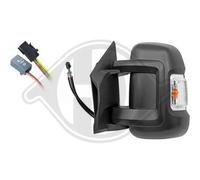 DIEDERICHS AUßENSPIEGEL SPIEGEL kurzer Spiegelarm, konvex, elektrisch anklappbar, beheizbar, für elektr.Spiegelverstellung, mit Weitwinkelspiegel, Komplettspiegel links