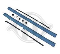 Diederichs Design Seitenschweller Set Gti-optik Abs für VW Golf 6 Baujahr 2008-