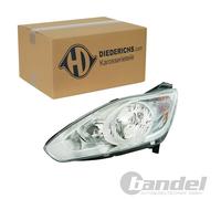 DIEDERICHS HALOGEN SCHEINWERFER mit LWR-Motor LINKS für FORD C-MAX | 1467081
