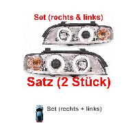 DIEDERICHS Hauptscheinwerfersatz HD Tuning Vorderseite links rechts Glasklar für BMW 1223680