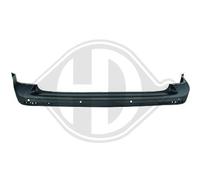 DIEDERICHS Stoßstange Schwarz Hinten für VW Transporter T5 Multivan T6 /