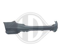 DIEDERICHS Stoßfänger hinten ohne Klappe für Abschlepphaken MERCEDES-BENZ 1672756