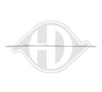 DIEDERICHS Zier-/Schutzleiste, Stoßfänger hinten Chrom für VW 2249068