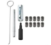 Diesel-Standheizungssieb-Set, 100 Edelstahl-Glow-Brenner-Netzfilter für Webasto Airtronic, Zerstäubungsnetz, Kraftstoffsieb, Ersatzteile für Wohnwagen, Camper Van