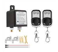 DieseRC Funk Fernbedienung Batterietrennschalter, DC 12V 200 A Relaisempfänger Autobatterie-Trennschalter mit 2 Sendern, Diebstahlschutz-Kill-Schalter verhindert Batterieentladung