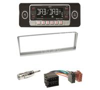 Dietz Retro 301 Radio DAB/BT Mit Einbauset für Alfa 156 (Typ 932) ab 2002