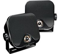 DIETZ Retro Aufbaulautsprecher Oldtimer schwarz 2-Wege 90 Watt