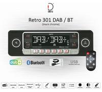 Dietz Retro 301 DAB / BT schwarz chrome