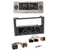 Dietz RETRO300DAB-BT-ANT Radio DAB+ BT Mit Einbauset für Saab 9-3 (YS3F)