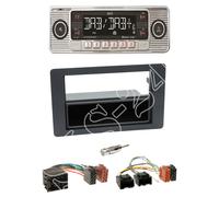 Dietz RETRO300DAB-BT-ANT Radio DAB+ BT Mit Einbauset für Saab 9.5 (YS3E)