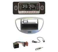 Dietz RETRO301DAB-BT-ANT Radio DAB+ BT Mit Einbauset für Hyundai i10 2008-13