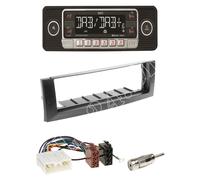 Dietz RETRO301DAB-BT-ANT Radio DAB+ BT Mit Einbauset für Mitsubishi Colt