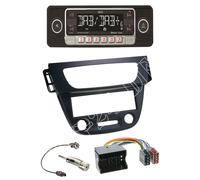 Dietz RETRO301DAB-BT-ANT Radio DAB+ BT Mit Einbauset für Renault Mégane III (Z)