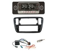 Dietz RETRO301DAB-BT-ANT Radio DAB+ BT Mit Einbauset für Skoda Citigo (AA) ab 12