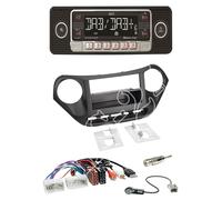 Dietz RETRO301DAB-BT-ANT Radio DAB+ Mit Einbauset für Hyundai i10 (IA)