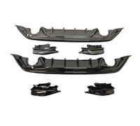 Diffusorlippe-Heckstoßstangen Auto Hintere Stoßstange Lip Diffusor Spoiler Splitter Körper Schutz Kits Glanz Schwarz Für Ford Für Focus ST MK4 Fließheck 2018-2022 Tuning(Gloss Black)
