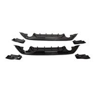 Diffusorlippe-Heckstoßstangen Für Ford Für Focus ST MK4 Fließheck 2019 2020 2021 2022 ABS Auto Hintere Stoßstange Lip Diffusor Spoiler Splitter Bodykits Tuning(Gloss Black)