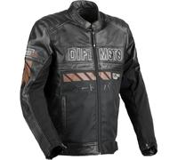 DIFI ICONIC Lederjacke schwarz-braun 50