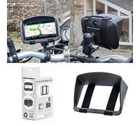 DigiCharge 5'' 4,3'' Sonnenschutz fur Motorrad Navigationsgerät Navi Visier, Kompatibel mit Garmin Zumo 595LM 396LMT-S 346LMT-S 396 346 LMT-S LMT Tomtom Rider 500 550 450 420 42 410 40 BMW GPS