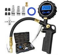 Digital Reifendruckmesser Mit LCD-Display, 250 PSI, Hintergrundbeleuchtung