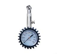Digitaler Reifendruckmesser 0-100 PSI mit Gummischlauch(Silver)