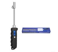 Digitaler Reifendruckmesser 200 PSI Dual-Kopf Edelstahl | 0-200 PSI Bereich, hohe Genauigkeit, sicher für alle Fahrzeuge, verhindert Reifenpannen, langlebig
