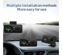 Digitaler Tachometer Mini HUD Heads-up-Display Tachometer Hochwertige