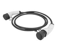 Digitus KFZ-Ladekabel für Elektroautos & PHEV – 5 m – Typ 2 auf Typ 2 – Mode 3 - 1-Phasig – 32 A – 7,4 kW – Schwarz