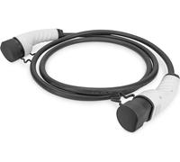 Digitus KFZ-Ladekabel für Elektroautos & PHEV – 5 m – Typ 2 auf Typ 2 – Mode 3 - 1-Phasig – 32 A – 7,4 kW – Schwarz