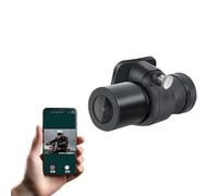 dijiusidy HD 1080P Helmkamera Motorrad WiFi Helmkamera mit Weitwinkelobjektiv ABS Multifunktionale Fahrradkamera Regenfest