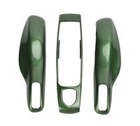 Dilwe Autoschlüssel FOB-Abdeckungsschalen-Beschützer Ersatz für 911 Cayman 718 2010-2020 mit ABS-Material Easy Installation Stylish Design Full Protection (Green)