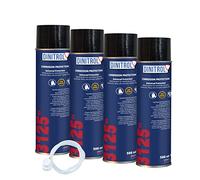 DINITROL® 3125 HS (High Solid) Tropffestes Hohlraumwachs, 4 x 500 ml Aerosole und 1 x Aerosol-Verlängerungsschlauchdüse