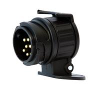 DINO 130007 Anhänger Adapter [Steckdose 13polig - Stecker 7polig] ABS Kunststoff