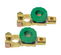 Dino Kraftpaket 2x Batterie-Trennschalter - aus massivem Messing [Hersteller-Nr. 136334]