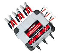Dino-Kraftpaket Autobatterie-Ladegerät 6V/12V-3x2A, 136316, 6 V /12 V, 3 x 2 A, für 3 Fahrzeuge