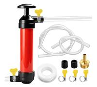 DINSONG Handpumpe Wasser,Tragbare Benzin Absaugpumpe,Tragbare Benzin Absaugpumpe mit 3 Schläuchen,Fluid Removal Tool, für Auto Boot Motorrad Fahrzeug zum Diesel Öl Bremsflüssigkeit