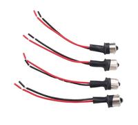 Dioche Kabelgebundener LED-Stecker, 4 Stück, LED-Lampenfassung, Wasserdicht, Kabelbaum, Adapterstecker für Autoscheinwerfer, Blinker, Rücklicht, 1157 - Passend für die Meisten Fahrzeugtypen (1156)